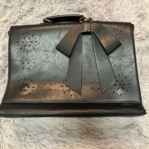 Ecosusi Ladies Laptop Briefcase Faux Leather Bag/ Purse